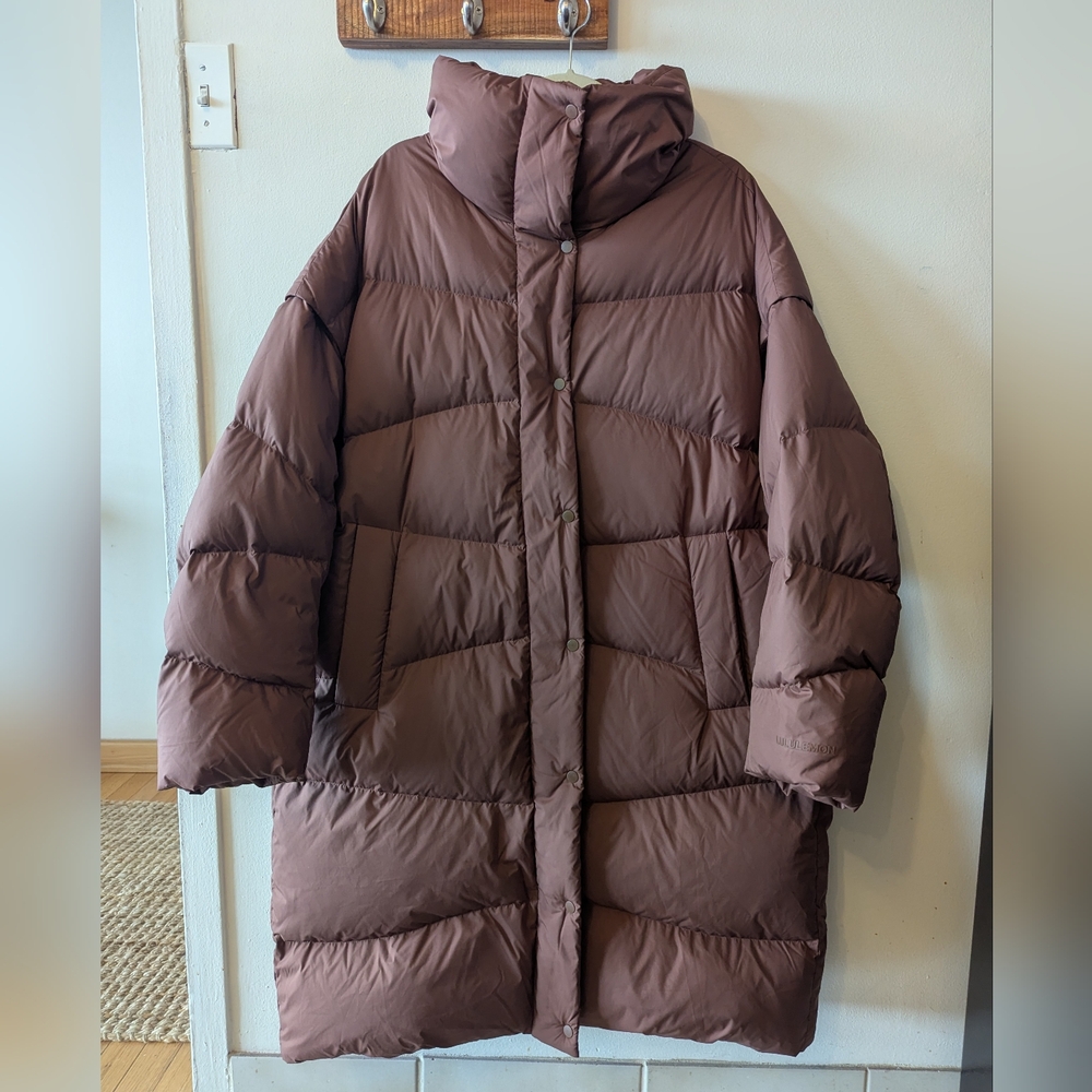 lululemon long oversized down jacket - M/L